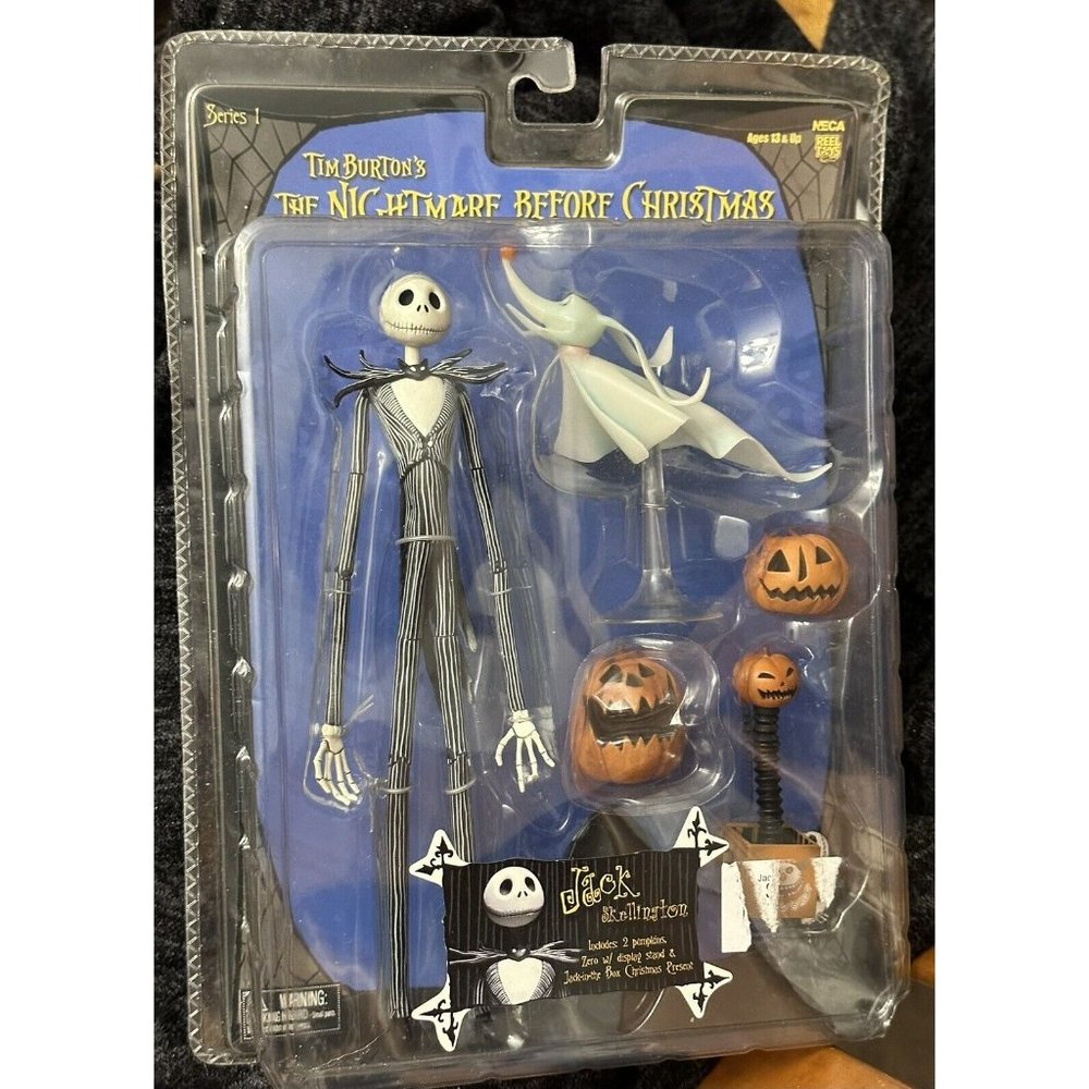 Neca "The Nightmare Before Christmas"‎ JACK SKELLINGTON ~ Series 1 NIP